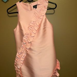 Top shop xs small women’s peach dress